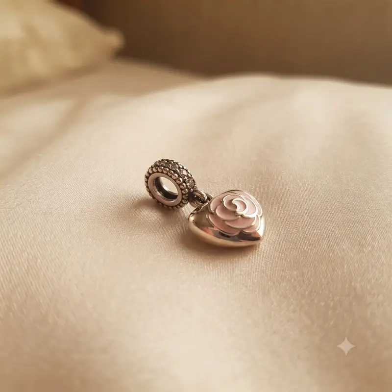 Mother & Friend Flower Dangle Charm photo review