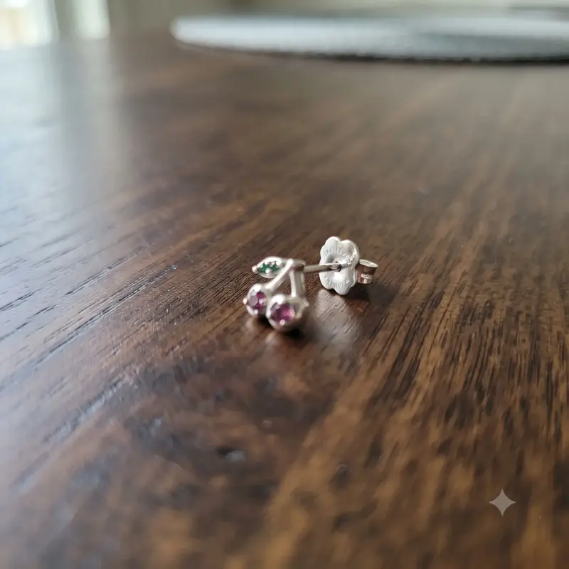 My Cherry Single Stud Earring photo review