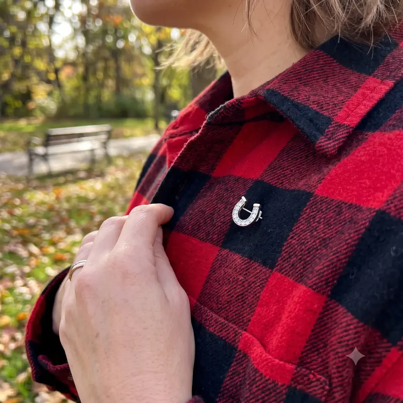 My Lucky Horseshoe Single Stud Earring photo review
