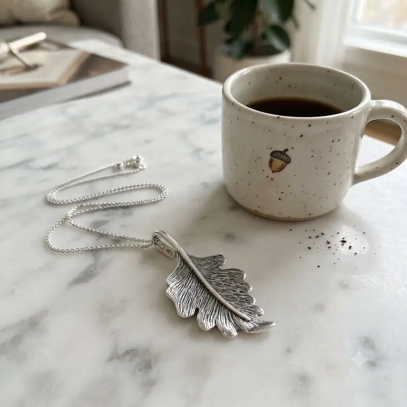 Oak Leaf Necklace photo review