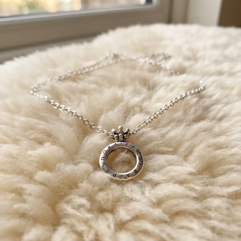 Pandora Lockets Crown O Necklace photo review
