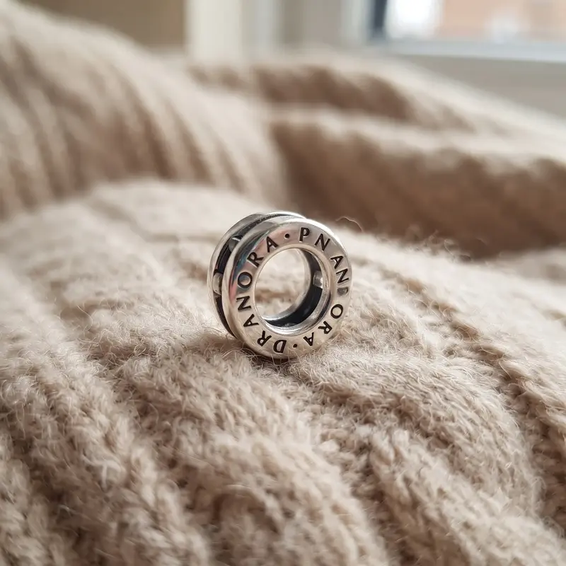 Pandora Logo Circle Clip Charm photo review