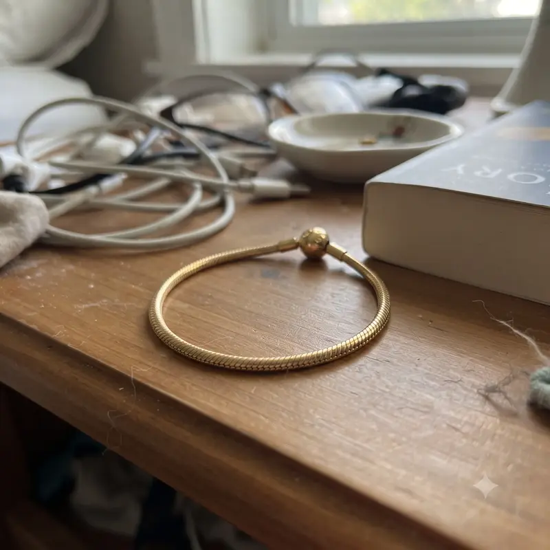 Pandora Moments Snake Chain Bracelet photo review