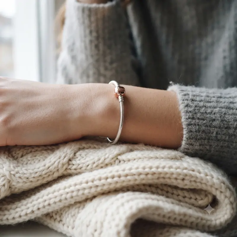 Pandora Moments Snake Chain Bracelet photo review