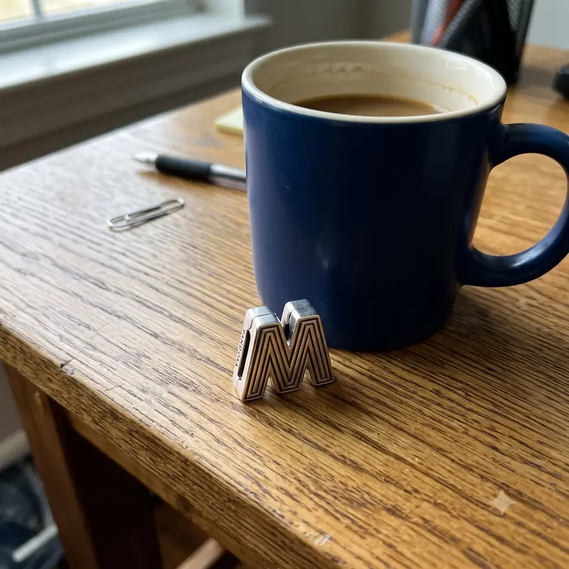 Pandora Reflexions™ Letter M Clip Charm photo review