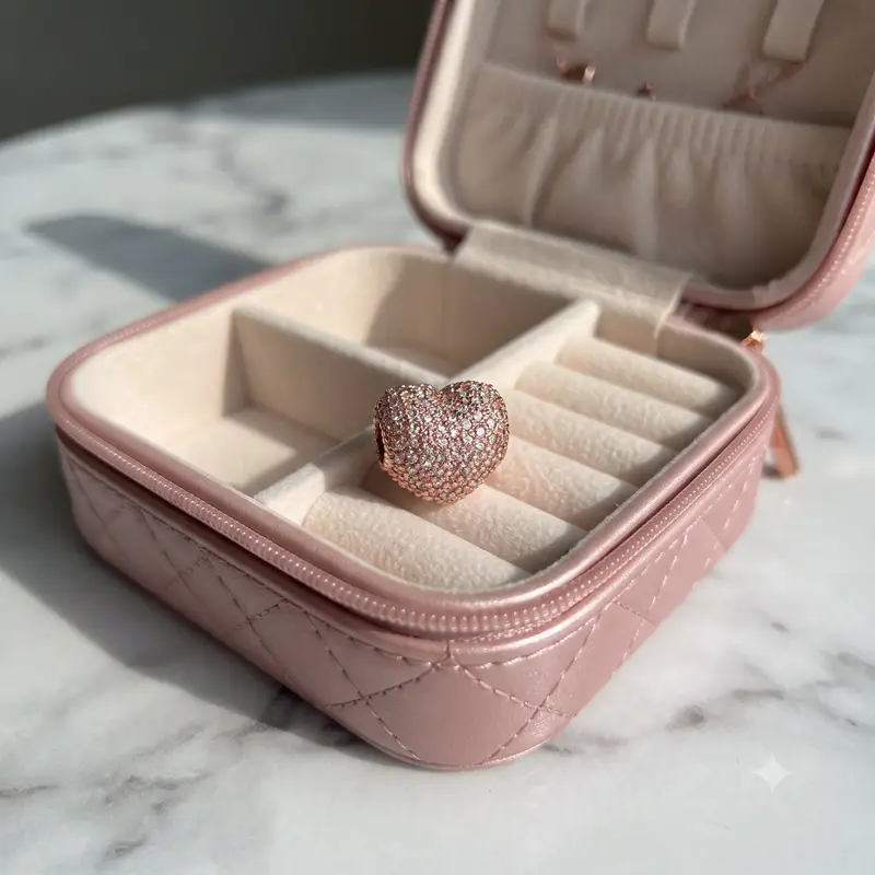Pavé Heart Clip Charm photo review