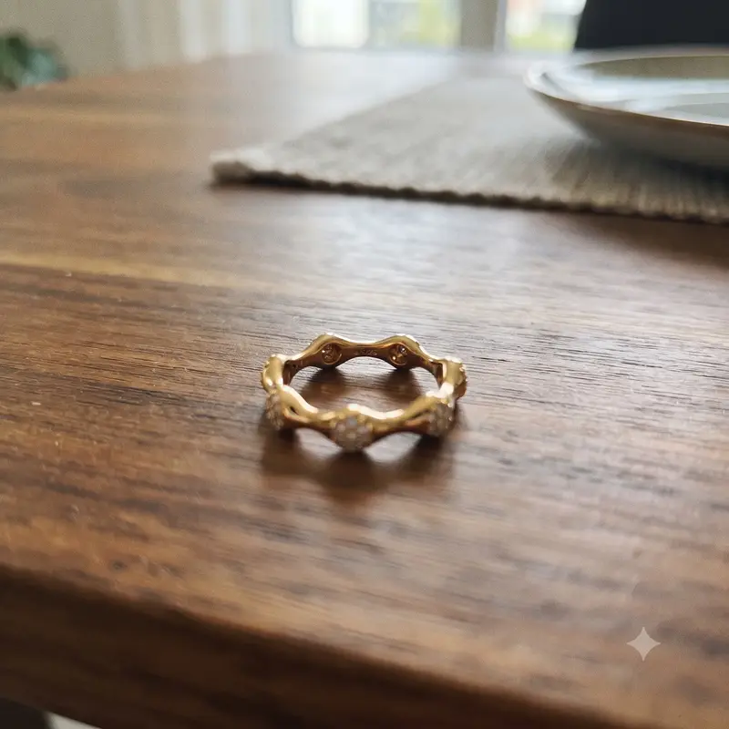 Pavé Modern LovePods Ring photo review