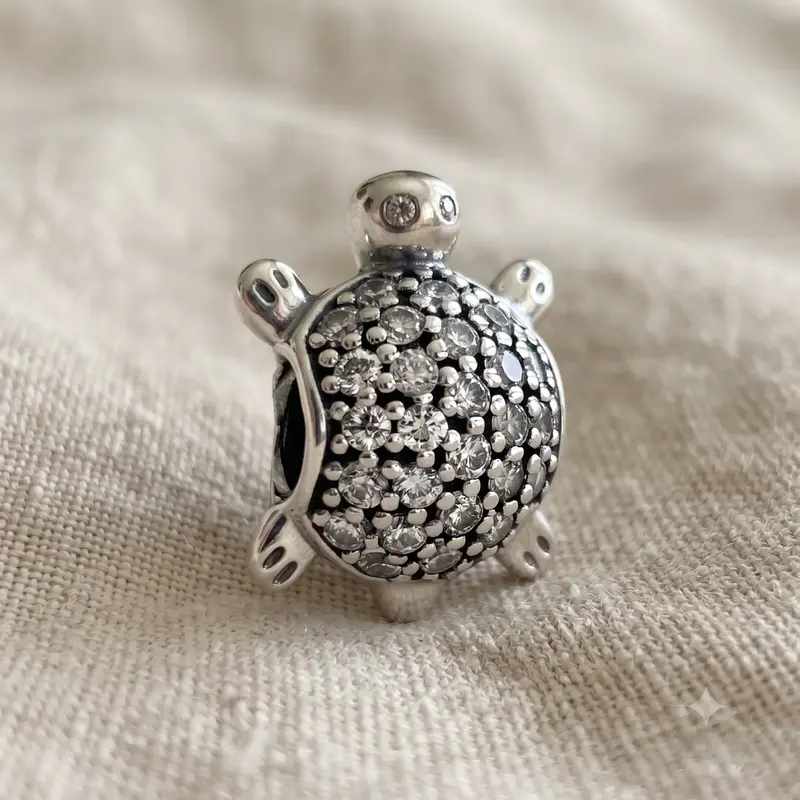 Pavé Sea Turtle Charm photo review