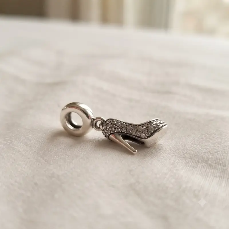 Pavé Stiletto Shoe Dangle Charm photo review