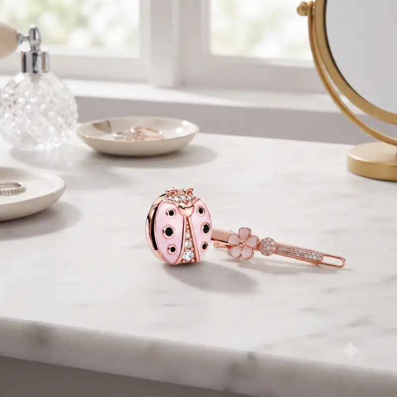 Pink Ladybird Clip Charm photo review