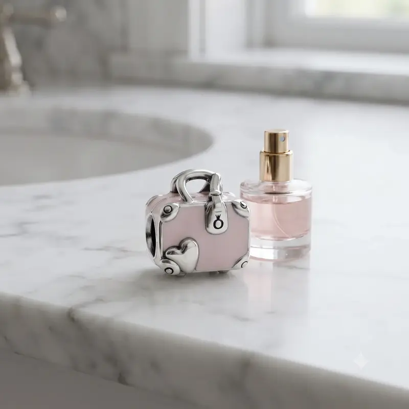 Pink Travel Bag Charm photo review