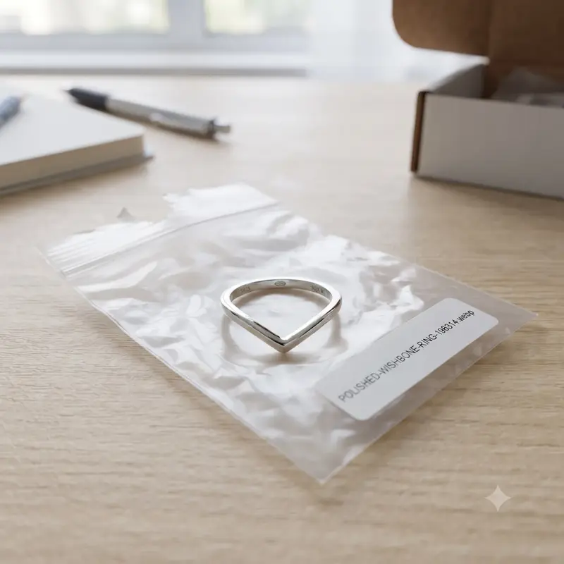 Polished Wishbone Ring photo review