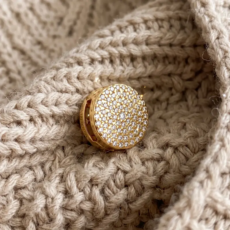 Round Pavé Clip Charm photo review