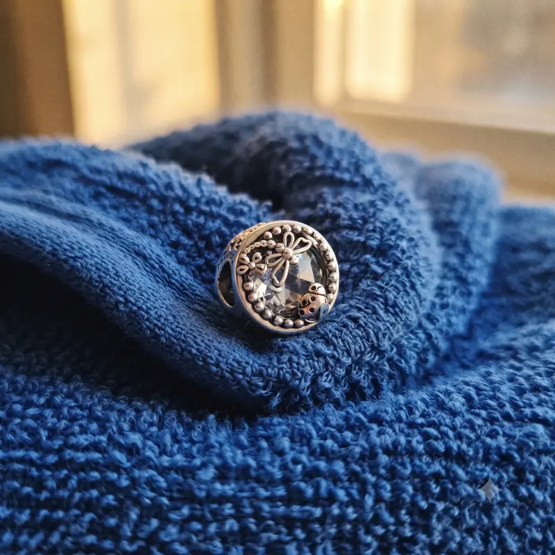 Sparkling Dragonfly & Ladybird Charm photo review