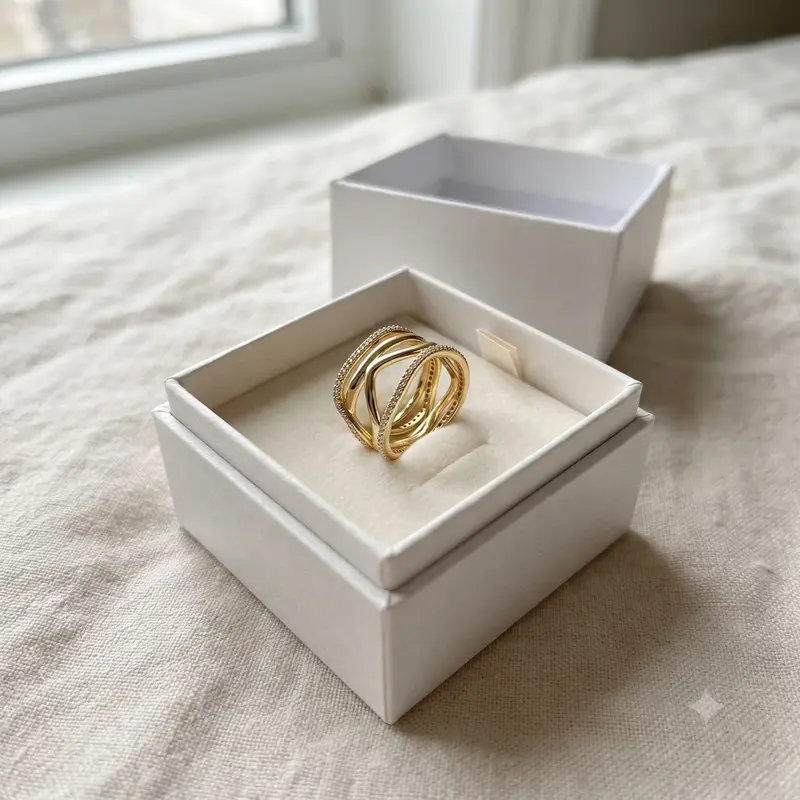 Swirling Lines Ring photo review