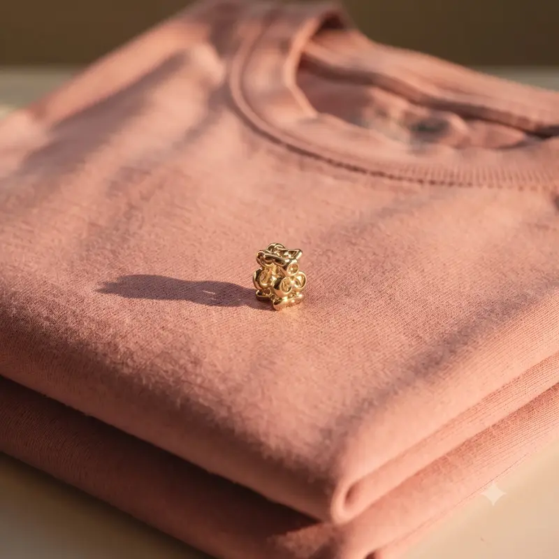 Trinity Flowers Spacer, 14K Gold photo review