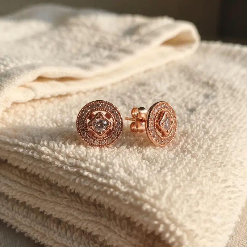Vintage Circle Stud Earrings photo review